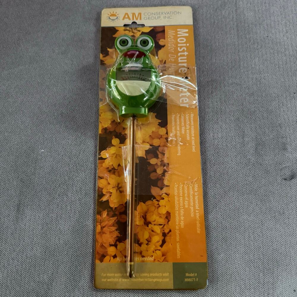 AM Conservation Group Frog Moisture Meter Indoor Outdoor Plant Soil New